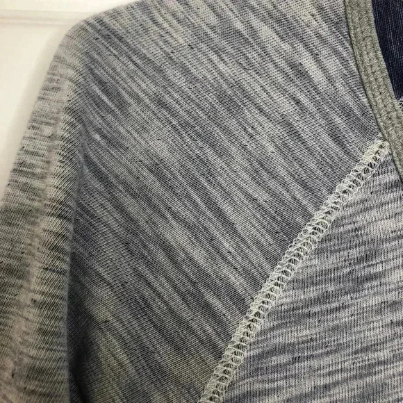 Joe Fresh Shirt 3/4 Sleeves Grey Size Extra Small - Picture 7 of 16